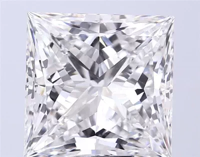 10.11ct E VS1 Rare Carat Ideal Cut Princess Lab Grown Diamond