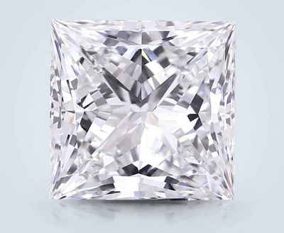 10.11ct E VS1 Rare Carat Ideal Cut Princess Lab Grown Diamond