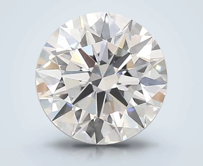 3.23ct E VS1 Rare Carat Ideal Cut Round Lab Grown Diamond