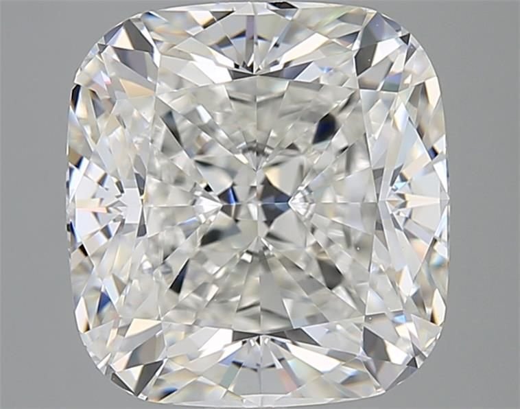 5.04ct F VS1 Rare Carat Ideal Cut Cushion Diamond