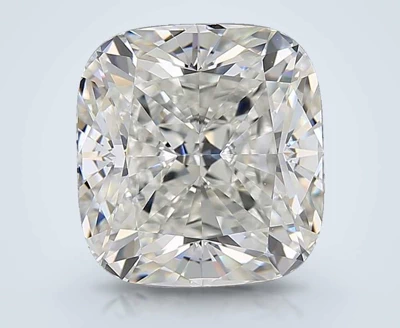 5.04ct F VS1 Rare Carat Ideal Cut Cushion Diamond
