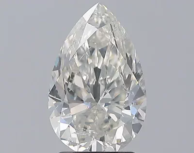 2.01ct H SI2 Rare Carat Ideal Cut Pear Diamond