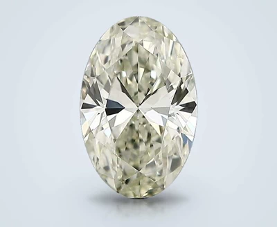 3.20ct K SI1 Rare Carat Ideal Cut Oval Diamond