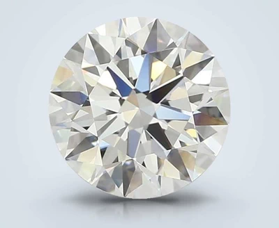 3.42ct D IF Rare Carat Ideal Cut Round Lab Grown Diamond