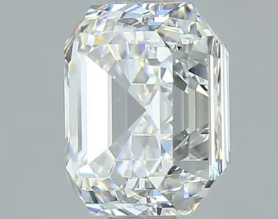 2.60ct G VS1 Rare Carat Ideal Cut Asscher Diamond