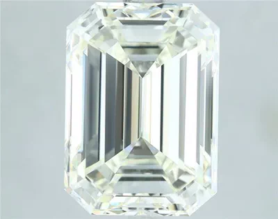 4.03ct J IF Very Good Cut Emerald Diamond