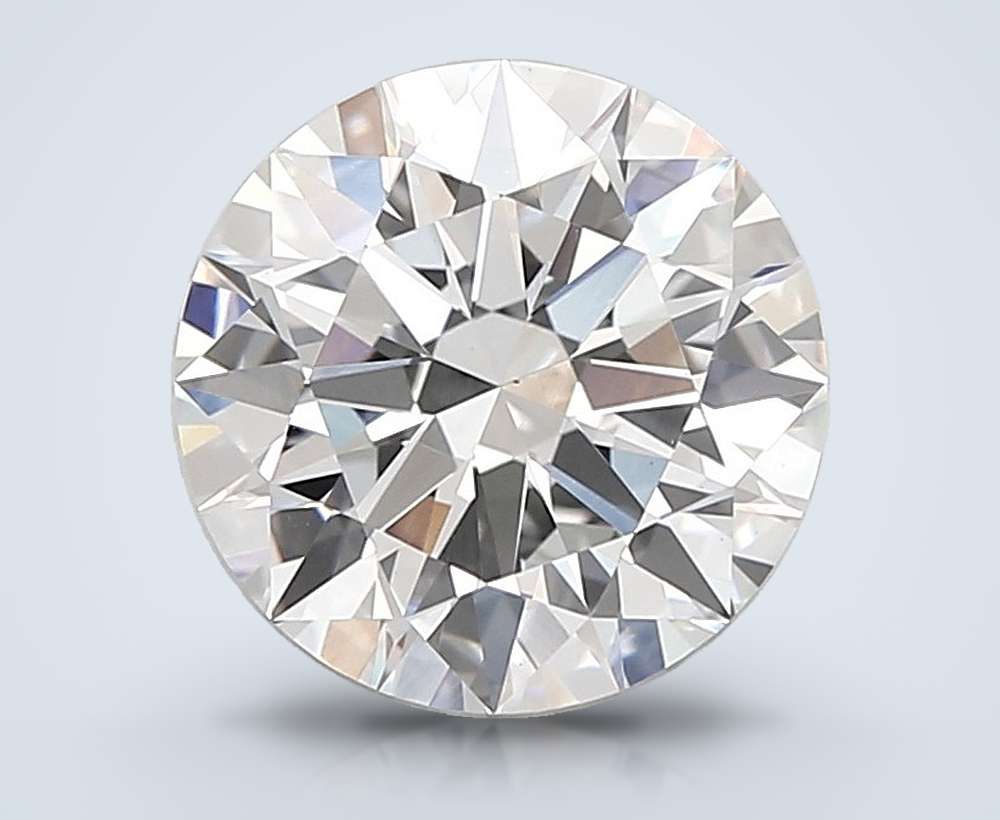 3.00ct E VS1 Rare Carat Ideal Cut Round Lab Grown Diamond