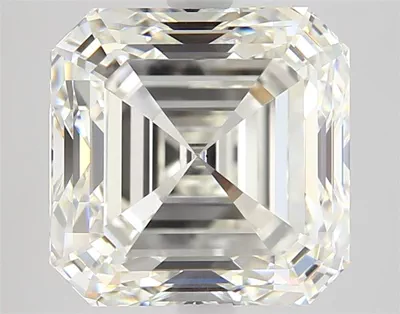 4.50ct J VS1 Rare Carat Ideal Cut Asscher Diamond