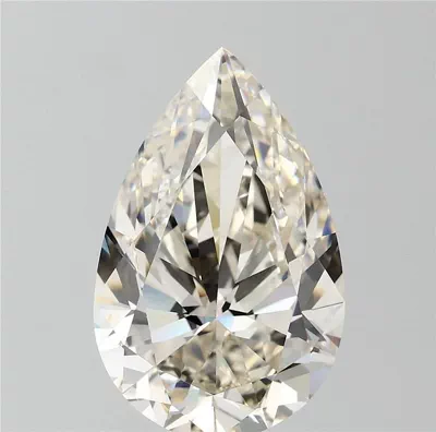 11.00ct I IF Rare Carat Ideal Cut Pear Diamond