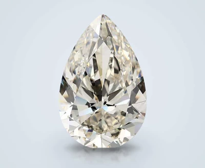 11.00ct I IF Rare Carat Ideal Cut Pear Diamond