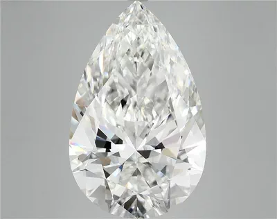 10.86ct F VVS2 Rare Carat Ideal Cut Pear Lab Grown Diamond