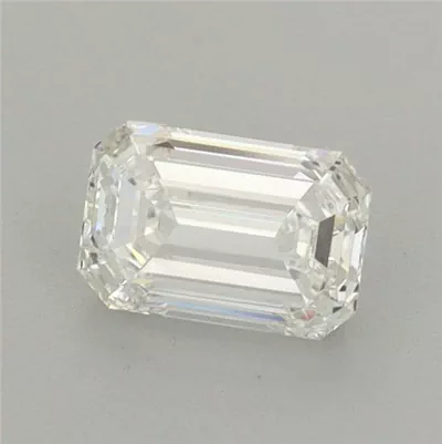 0.86ct E VVS2 Rare Carat Ideal Cut Emerald Lab Grown Diamond