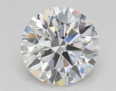 2.85ct D VS1 Rare Carat Ideal Cut Round Lab Grown Diamond
