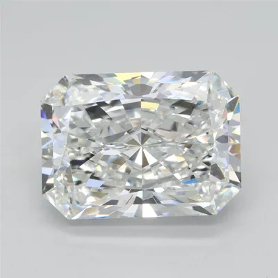 4.01ct F VS1 Rare Carat Ideal Cut Radiant Lab Grown Diamond