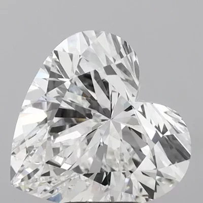 5.40ct E VVS2 Rare Carat Ideal Cut Heart Lab Grown Diamond