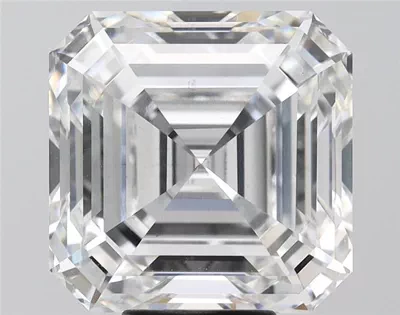9.03ct G VS2 Rare Carat Ideal Cut Asscher Lab Grown Diamond