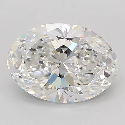2.52ct E VVS2 Rare Carat Ideal Cut Oval Lab Grown Diamond