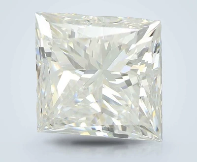 5.00ct E VVS2 Rare Carat Ideal Cut Princess Lab Grown Diamond