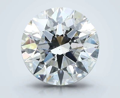 3.27ct H SI1 Rare Carat Ideal Cut Round Diamond