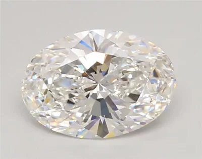 2.57ct E VS1 Rare Carat Ideal Cut Oval Lab Grown Diamond