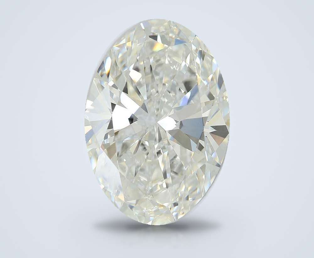 4.27ct E VVS2 Rare Carat Ideal Cut Oval Lab Grown Diamond