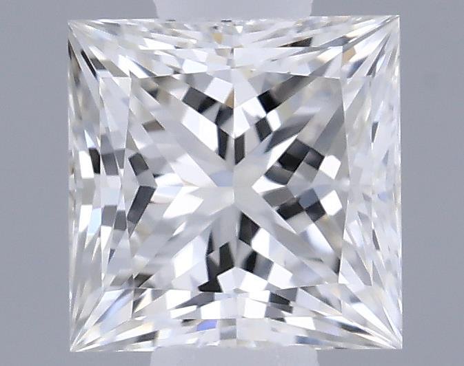 0.41ct H VVS2 Rare Carat Ideal Cut Princess Diamond