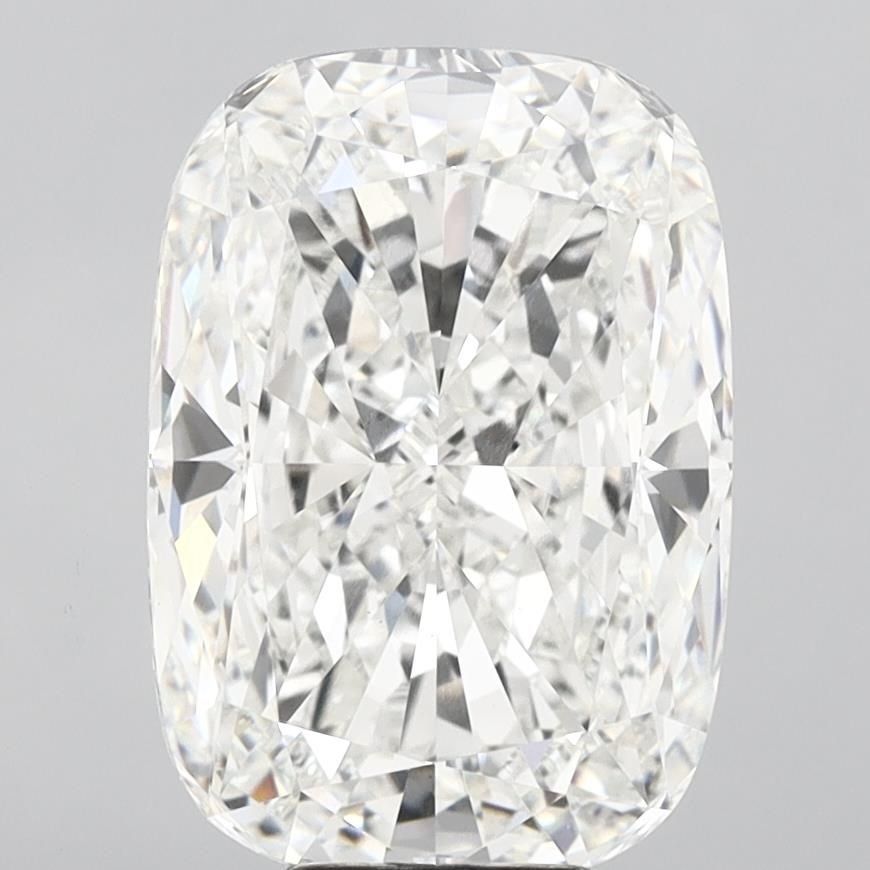 10.24ct F VVS2 Rare Carat Ideal Cut Cushion Lab Grown Diamond