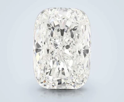 10.24ct F VVS2 Rare Carat Ideal Cut Cushion Lab Grown Diamond