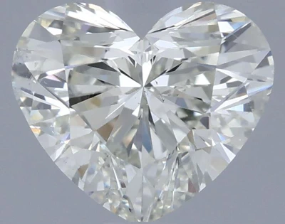 1.13ct K SI2 Rare Carat Ideal Cut Heart Diamond