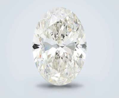 10.25ct H VS2 Rare Carat Ideal Cut Oval Lab Grown Diamond