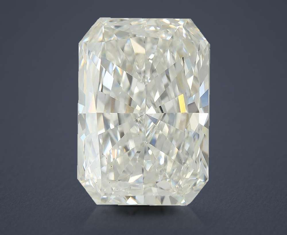 9.72ct F VS1 Very Good Cut Radiant Lab Grown Diamond