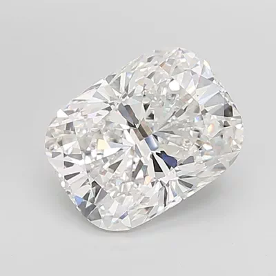 5.06ct F VVS2 Very Good Cut Cushion Lab Grown Diamond