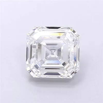 1.85ct D VS1 Rare Carat Ideal Cut Asscher Lab Grown Diamond