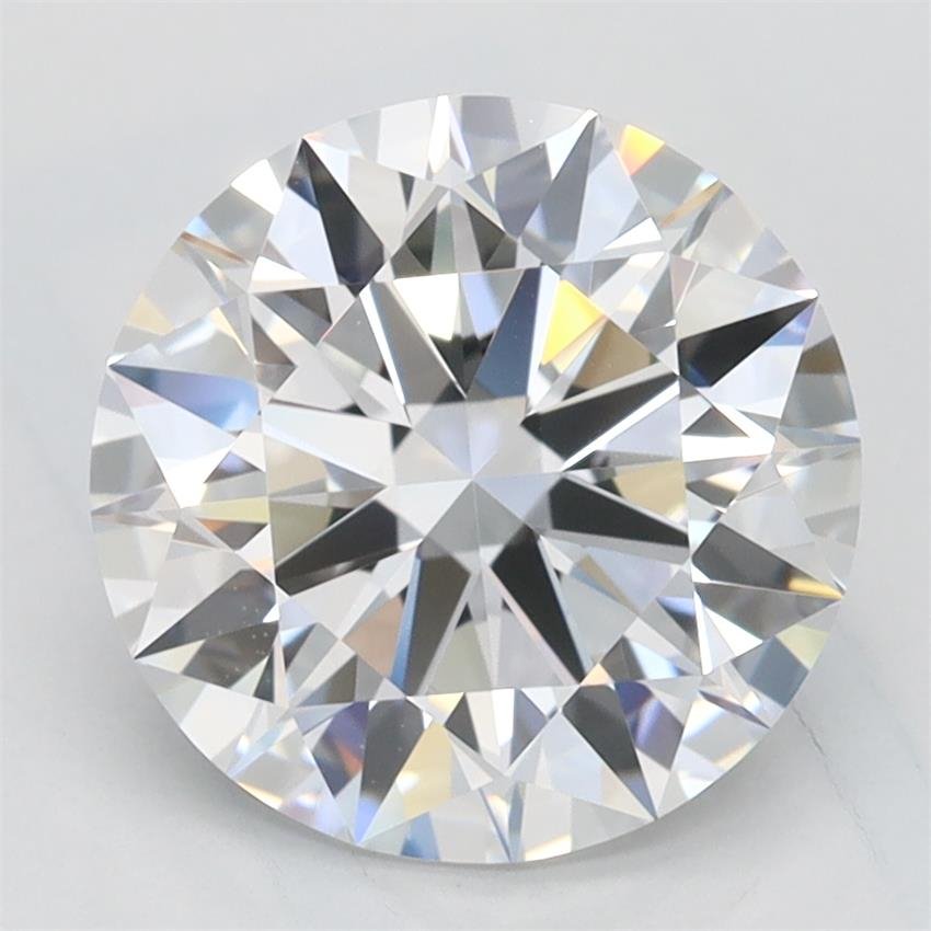 2.37ct D VVS1 Rare Carat Ideal Cut Round Lab Grown Diamond