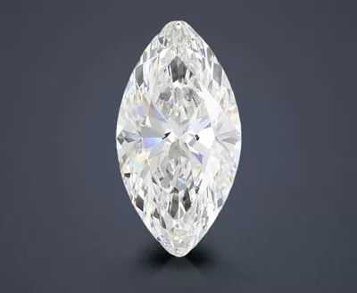 6.27ct F VS1 Rare Carat Ideal Cut Marquise Lab Grown Diamond
