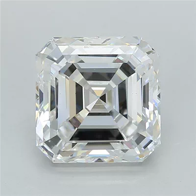 4.03ct E VS1 Rare Carat Ideal Cut Asscher Lab Grown Diamond
