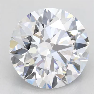 2.61ct D VVS1 Rare Carat Ideal Cut Round Lab Grown Diamond