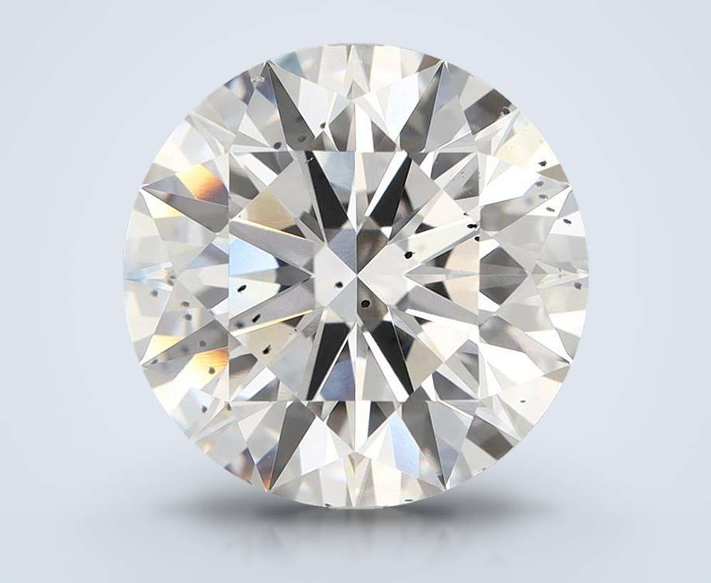 7.03ct E SI1 Rare Carat Ideal Cut Round Lab Grown Diamond