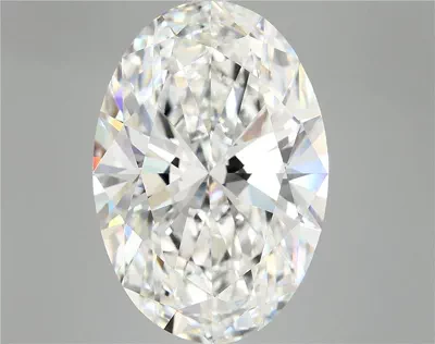 10.06ct F VVS2 Rare Carat Ideal Cut Oval Lab Grown Diamond