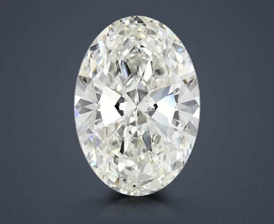 12.33ct G VVS2 Rare Carat Ideal Cut Oval Lab Grown Diamond
