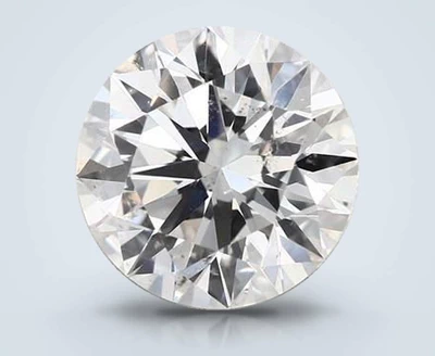 3.10ct G SI1 Rare Carat Ideal Cut Round Diamond