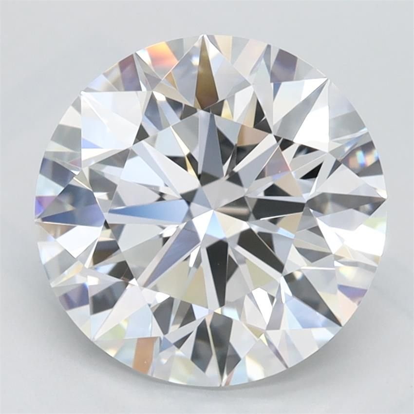 2.69ct D VVS1 Rare Carat Ideal Cut Round Lab Grown Diamond