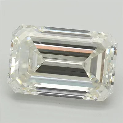 4.58ct G VS1 Rare Carat Ideal Cut Emerald Lab Grown Diamond