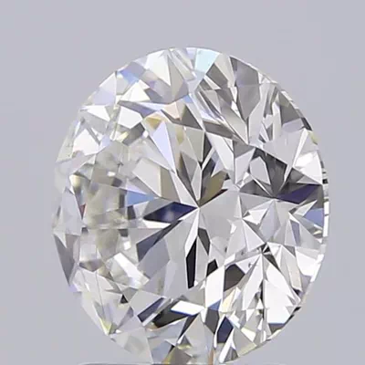 2.01ct F SI1 Rare Carat Ideal Cut Round Lab Grown Diamond