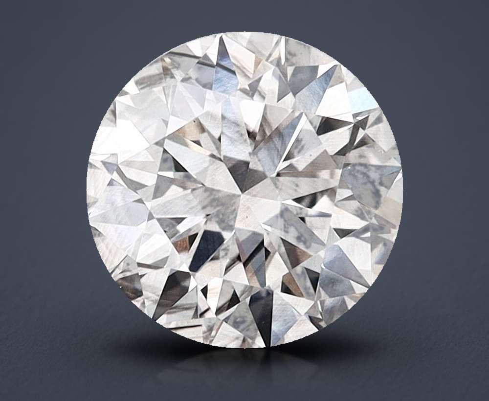 2.01ct G SI2 Excellent Cut Round Lab Grown Diamond