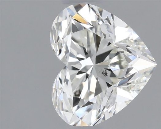1.01ct I SI1 Rare Carat Ideal Cut Heart Diamond