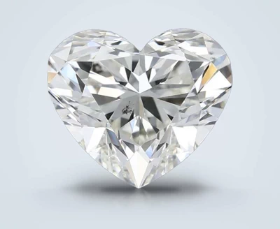 1.01ct I SI1 Rare Carat Ideal Cut Heart Diamond