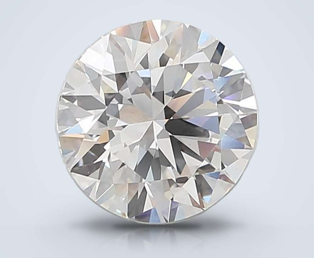 4.32ct E VS1 Rare Carat Ideal Cut Round Lab Grown Diamond