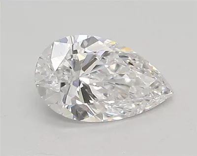 0.79ct D VVS2 Rare Carat Ideal Cut Pear Lab Grown Diamond