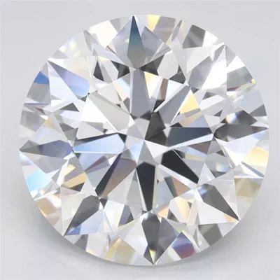 4.18ct D VVS1 Rare Carat Ideal Cut Round Lab Grown Diamond